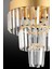 Roma 4'lü Katlı Gold Kristal Taşlı 30'luk Modern Avize 4