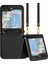 Telefon Kılıfı Için Samsung Galaxy Z Flip 5 Cüzdan Flip Folio Litchi Desen Pu (Yurt Dışından) 1