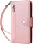 Apple iPhone 16 Için Kılıf Artı El Kayışı ile Fermuar Cüzdan Kapak Manyetik Kart (Yurt Dışından) 2