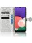 Samsung Galaxy A22 5g Için Kılıf Deri Cüzdan Kapak Geometrik Desen (Yurt Dışından) 4