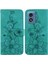 Motorola Moto G Oynamak Için Kılıf 4g 2024 Kart Tutucu Cüzdan Kickstand Zambak (Yurt Dışından) 5