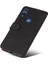 Motorola Moto E 2020 Kart Yuvası Standı Pu ile Iki Renkli Dikiş (Yurt Dışından) 2