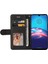 Motorola Moto E 2020 Kart Yuvası Standı Pu ile Iki Renkli Dikiş (Yurt Dışından) 5