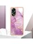Oppo A58 4g Ince Tpu Mermer Desen Koruma Yumuşak Tampon Için Kılıf (Yurt Dışından) 4