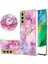 Samsung Galaxy S21 Fe 5g Için Kılıf 360 &deg; Dönebilir Halka Tampon Mermer Tpu (Yurt Dışından) 1