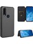 Motorola Moto Bir Makro/g8 Manyetik Karbon Fiber Deri Oynamak Için Kılıf (Yurt Dışından) 1