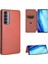 Oppo Reno4 Pro 4g Için Kılıf Tam Koruma Manyetik Karbon Fiber Deri (Yurt Dışından) 5