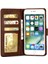 Apple iPhone 6/6s Buzağı Doku Yatay Çevir Deri Kılıf Kart Yuvaları (Yurt Dışından) 3