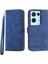 Oppo Oppo 8 Pro 5g Premium Kart Yuvaları Için Flip Case Manyetik Kapatma Nakit (Yurt Dışından) 3