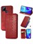 Oppo Realme C15 Zarif Iş Deri Çanta Cüzdan Fonksiyonu Için Kılıf (Yurt Dışından) 3