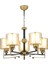 Avonnı AV-65227-5E Eskitme Kaplama Modern Avize E27 Metal Cam 58 cm 1