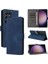 Samsung Galaxy S24 Ultra Rfıd Engelleme Kart Yuvaları Kapak Pu Flip (Yurt Dışından) 3