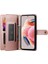 Xiaomi Redmi Not 12 Için Flip Case 4g Kickstand Cüzdan Bölmesi Bilek (Yurt Dışından) 5