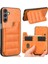 Samsung Galaxy WALLET/F12 Vegan Pu Deri Kart Çanta Kart Yuvası Için Cüzdan Kılıf (Yurt Dışından) 1