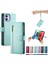 Apple iPhone 12 Için Flip Case Pro Kickstand Cüzdan Bölmesi Bilek Kayışı Kartı (Yurt Dışından) 5