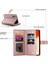 Apple iPhone 16 Için Flip Case Artı Cüzdan Crossbody Kayış Standı Çok Fonksiyonlu (Yurt Dışından) 4