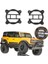 Far Kapağı 3D Ön Lamba Koruması Trx4 -4 2021 1/10 Rc Paletli Araba Yükseltme Parçaları Aksesuarları (Yurt Dışından) 4