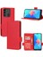 Tecno Spark 8c Yan Toka Pu Deri Cüzdan Manyetik Kart Yuvaları Için Kılıf (Yurt Dışından) 1