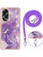 Oppo A58 4g Mermer Tampon Anti-Çizik Yumuşak Crossbody Kordon Için Kılıf (Yurt Dışından) 5
