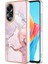 Oppo A58 4g Ince Tpu Mermer Desen Koruma Yumuşak Tampon Için Kılıf (Yurt Dışından) 1