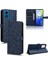 Motorola Moto G24 Manyetik Toka Deri Cüzdan Kapak Geometrik (Yurt Dışından) 1