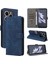 Tecno Spark 20 Pro 4g Manyetik Kapatma Flip Folio Cüzdan Rfıd Pu Için Kılıf (Yurt Dışından) 1
