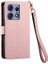 Motorola Kenar 50 Pro Aşk Deri Kılıf Cüzdan Fermuar Için Flip Case (Yurt Dışından) 4