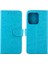 Apple iPhone 15 Için Flip Case Manyetik Kapatma Kickstand Pu Deri Kart Tutucu (Yurt Dışından) 1