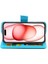 Apple iPhone 15 Için Flip Case Manyetik Kapatma Kickstand Pu Deri Kart Tutucu (Yurt Dışından) 3