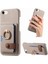 Apple iPhone 7/8 Için Kılıf Halka Standı Kart Yuvaları Premium Dokulu Deri (Yurt Dışından) 1