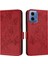 Kredi Kartı Yuvası Manyetik Cüzdan ile Motorola Moto G34 Pu Deri Kılıf (Yurt Dışından) 5