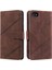 Apple iPhone 7/8 Için Kılıf Manyetik Bileklik Cüzdan Flip Folio Kart Tutucu Pu (Yurt Dışından) 1