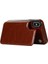 Kart Tutucu Kickstand Çift Manyetik ile Apple iPhone Xs Max Için Cüzdan Kılıf (Yurt Dışından) 4