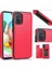 Kart Tutucu Kickstand Çift ile Samsung Galaxy A71 4g Için Cüzdan Kılıf (Yurt Dışından) 1