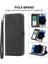 Apple iPhone 15 Için Flip Case Pro Max Bileklik Nakit Cep Kart Yuvaları Manyetik (Yurt Dışından) 1