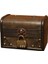 Avrupa Tarzı Nostaljik Saklama Kutusu Masaüstü Depolama Çeşitli Eşyalar Küçük Kutu Sahne Ev Dekorasyon Ahşap Kutu Şifre (Yurt Dışından) 1