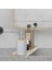 Banyo Aksesuarları Seti Sabunluk Şişe Bulaşık Tuvalet Diş Fırçası Tutucu Bardak Takım Elbise Beyaz (Yurt Dışından) 5