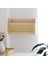 Ahşap Dergi Duvar Rafı Rattan Dosya Tutucu ile Asılı Dosya Rattan Kitaplık Ahşap Posta Organizatör Oturma Ofis Için, (Yurt Dışından) 5