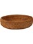 3x El Yapımı Sonbahar Rattan Dokuma Yuvarlak Depolama Sepeti Meyve Tabağı Rattan Ekmek Sepeti Mutfak Gıda Mini Konteyner (Yurt Dışından) 5
