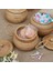 Kapaklı Rattan Yuvarlak Sepet, Kapaklı Rattan Saklama Sepeti, Masa Rafı Için Ekmek Yemek Sepeti Meyve Aperatifleri Sepeti, (Yurt Dışından) 3