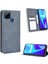 Realme C15 Manyetik Kapatma Cüzdan Pu Deri Için Kılıf (Yurt Dışından) 5