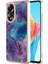Oppo With 4g Tampon Tpu Silikon Darbeye Dayanıklı Mermer ile Uyumlu (Yurt Dışından) 1