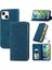 Apple iPhone 14 Için Kılıf Kapak Kapak Cüzdan Kılıf Darbeye Basit (Yurt Dışından) 1