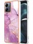 Motorola Moto G14 Ince Tpu Yumuşak Tampon Koruma Mermer Desen (Yurt Dışından) 1