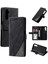 Realme 6 Kart Tutucu Için Kickstand Cüzdan Flip Folio Manyetik Pu (Yurt Dışından) 4