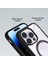 Apple iPhone 15 Kapak ile Uyumlu Magsafe Wireless Şarj Özellikli Tam Koruma Sert Kılıf - Mor 2