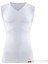 9243 UNİSEX BEYAZ V YAKA SIFIR KOL THERMAL 7