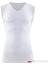 9243 UNİSEX BEYAZ V YAKA SIFIR KOL THERMAL 7
