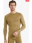 Unisex Termal Tişört 2. Seviye 9259 - Sahra Bej 4