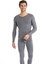 Unisex Termal Tişört 2. Seviye 1257 - Gri Melanj 5